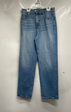 Load image into Gallery viewer, Loft Womens Blue Denim Medium Wash Pockets Casual Straight Leg Jeans Size 25