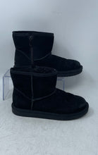 Load image into Gallery viewer, Koolaburra By UGG Girls Koola Mini Black Suede Lined Pull-On Snow Boots Size 4