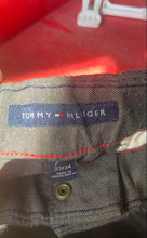 Load image into Gallery viewer, Tommy Hilfiger Mens Gray Flat Front Pockets Skinny Leg Dress Pants Size 33/34