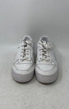 Load image into Gallery viewer, Adidas Womens Forum Bold FY9042 White Low Top Lace-Up Sneaker Shoes Size 7.5