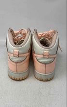 Load image into Gallery viewer, Nike Womens Dunk High White Light Pink Leather Lace-Up Sneakers Shoes Size 8.5