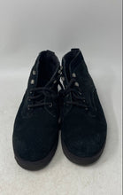 Load image into Gallery viewer, UGG Womens Bethany 1012532 Black Suede Lace-Up Ankle Shearling Boots Size 6