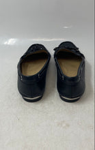 Load image into Gallery viewer, Michael Kors Womens Sutton Black Leather Slip-On Flat Moccasin Shoes Size 7