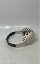 Load image into Gallery viewer, Unbranded WOE26 White Black Checkered Ear-Cup Over-the-Ear Headphones Not Tested