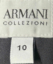 Load image into Gallery viewer, Armani Collezioni Womens Gray Wool Flat Front Straight Leg Dress Pants Size 10