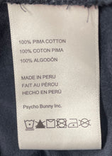 Load image into Gallery viewer, Psycho Bunny Girls Blue Pima Cotton Short Sleeve Crew Neck T-Shirt Size 14-16 L
