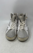 Load image into Gallery viewer, Nike Mens Air Jordan 7 Retro 304775-120 White Gray Lace-Up Sneakers Shoes Sz 15