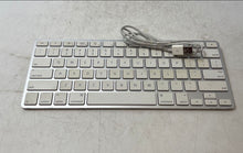 Load image into Gallery viewer, Apple Magic Model A1242 White Wired Compact Standard Keyboard Untested