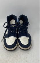 Load image into Gallery viewer, Nike Womens Air Jordan 1 High 555088-010 Blue White Lace-Up Tennis Shoes Size 8