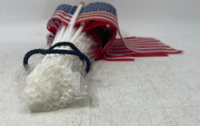 Load image into Gallery viewer, Lot Of 39 Pcs Red White Blue United States Set Small American Flags