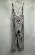 Load image into Gallery viewer, Forever 21 Womens White And Black Striped Square Neck One-Piece Jumpsuit Size M