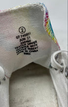 Load image into Gallery viewer, Tommy Bahama Womens White Multicolor Lace-Up Sneakers Shoes Size 2