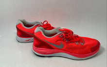 Load image into Gallery viewer, Nike Mens LunarGlide Plus 4 Orange Low Top Lace-Up Running Shoes Size 10