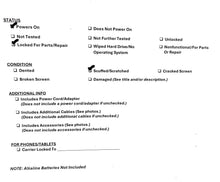 Load image into Gallery viewer, Apple iPad Air A1474 Gray 9.7 Inch Touch Screen IOS Tablet Powers On For Parts