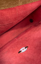 Load image into Gallery viewer, Unbranded Womens Red Leather Embroidered Adjustable Shoulder Strap Crossbody Bag