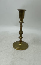 Load image into Gallery viewer, Antique Gold-Tone Collectible Home Decor Engraved Candle Holder