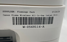 Load image into Gallery viewer, Canon Pixma TS3120 White Wireless All-In-One Inkjet Printer Scanner Not Tested