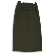 Load image into Gallery viewer, Jones New York Womens Brown Wool Flat Front Knee Length A Line Skirt Size 4