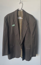 Load image into Gallery viewer, Pronto Uomo Mens Brown Wool Long Sleeve Notch Collar 2-Button Blazer Size 44