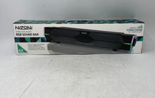 Load image into Gallery viewer, Nizoni Inv00999 Black Bluetooth Wireless Audio RGB Sound Bar Not Tested