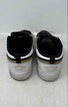 Load image into Gallery viewer, Nike Kids Air Jordan 1 Low ALT White Black Gold Lace-Up Sneaker Shoes Size 3Y