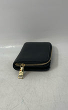 Load image into Gallery viewer, Steve Madden Womens Black Leather French ID Card Holder Zip Around Wallet