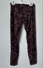 Load image into Gallery viewer, Lululemon Womens Multicolor Floral Pull On Elastic Waist Ankle Leggings Size 4