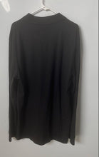 Load image into Gallery viewer, Boss Mens Black Long Sleeve Spread Collar Slim Fit Pique Polo Shirt Size 3XL