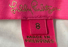 Load image into Gallery viewer, Lilly Pulitzer Womens White Cotton Sleeveless Round Neck Britt Tank Top Size 8