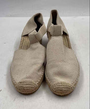 Load image into Gallery viewer, Authentic Tory Burch Womens Catalina Beige Cream Wedge Espadrille Sandals Sz 9M