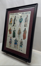 Load image into Gallery viewer, Home Decor Abiti Dal XI Al XVII Pictorial History Mens Costumes Wall Art Print