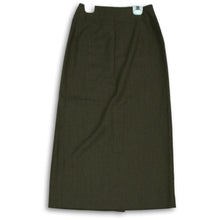Load image into Gallery viewer, Jones New York Womens Brown Wool Flat Front Knee Length A Line Skirt Size 4