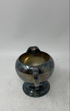 Load image into Gallery viewer, Vintage WM Rogers Silver-Tone Engraved Round Footed Scroll Handle Creamer