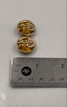 Load image into Gallery viewer, Authentic Swarovski Women's Gold Tone Earrings