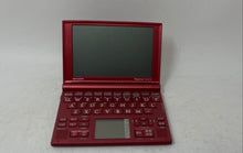 Load image into Gallery viewer, Sharp Papyrus PW-AT770 Red Portable Electronic Dictionary Not Tested