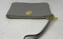 Load image into Gallery viewer, Joy Mangano Womens Periwinkle Gray Detachable Wrist Strap Wristlet Wallet