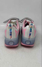 Load image into Gallery viewer, Jiandian Kids White Pink USB Charging LED Hook & Loop Roller Skates Size EUR 31