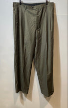 Load image into Gallery viewer, Authentic Giorgio By Giorgio Cosani Mens Green Pleated Dress Pants Size EUR 46R