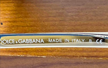 Load image into Gallery viewer, Authentic Dolce & Gabbana Women's Gold-Tone Ice Cube Gray Glasses
