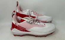 Load image into Gallery viewer, Under Armour Mens Bryce Harper 7 Elite 3025585-600 White Red Baseball Cleats 14