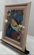 Load image into Gallery viewer, Lot Of 2 Pieces Assorted Abstract Framed Wall Art Prints By Jorinde Binder