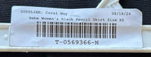 Load image into Gallery viewer, Bebe Womens Black Criss-Cross Waist Back Zip Straight & Pencil Skirt Size XS