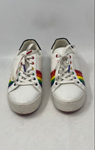 Load image into Gallery viewer, Michael Kors Womens Poppy Rainbow White Lace-Up Low Top Sneaker Shoes Size 8M