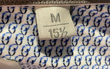 Load image into Gallery viewer, Christian Lacroix Mens Blue Cotton Long Sleeve Collared Dress Shirt Size Medium