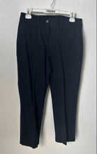 Load image into Gallery viewer, Jones New York Womens Navy Blue Flat Front Regular Fit Trouser Pants Size 6
