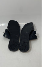 Load image into Gallery viewer, Schutz Womens Lizzie Black Open Toe Studded Slip-On Jelly Slide Sandals Sz EU 40
