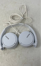 Load image into Gallery viewer, Sony MDR-ZX110 ZX Series White Wired Over The Ear Headphones Not Tested