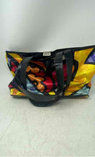 Load image into Gallery viewer, Romero Britto Womens Multicolor Printed Inner Pocket Medium Shoulder Bag