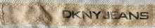 Load image into Gallery viewer, DKNY Womens White Regular Fit Pockets Denim Straight Leg Jeans Size 12