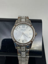 Load image into Gallery viewer, Folio Women's Silver-Tone Analog Quartz Watch (NCL)